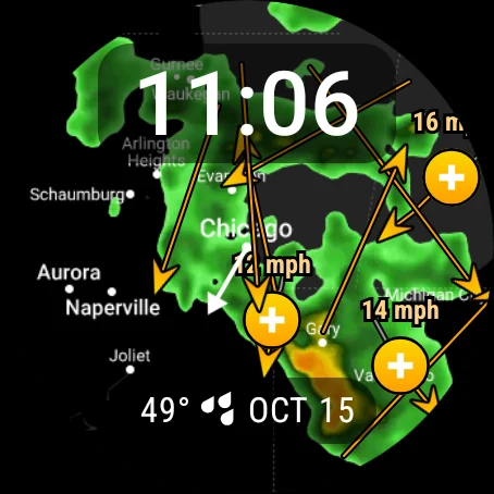 Weather for Wear OS screenshot