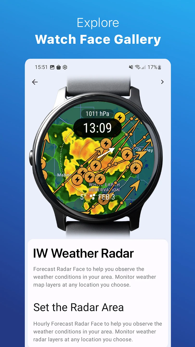 Weather for Wear OS screenshot